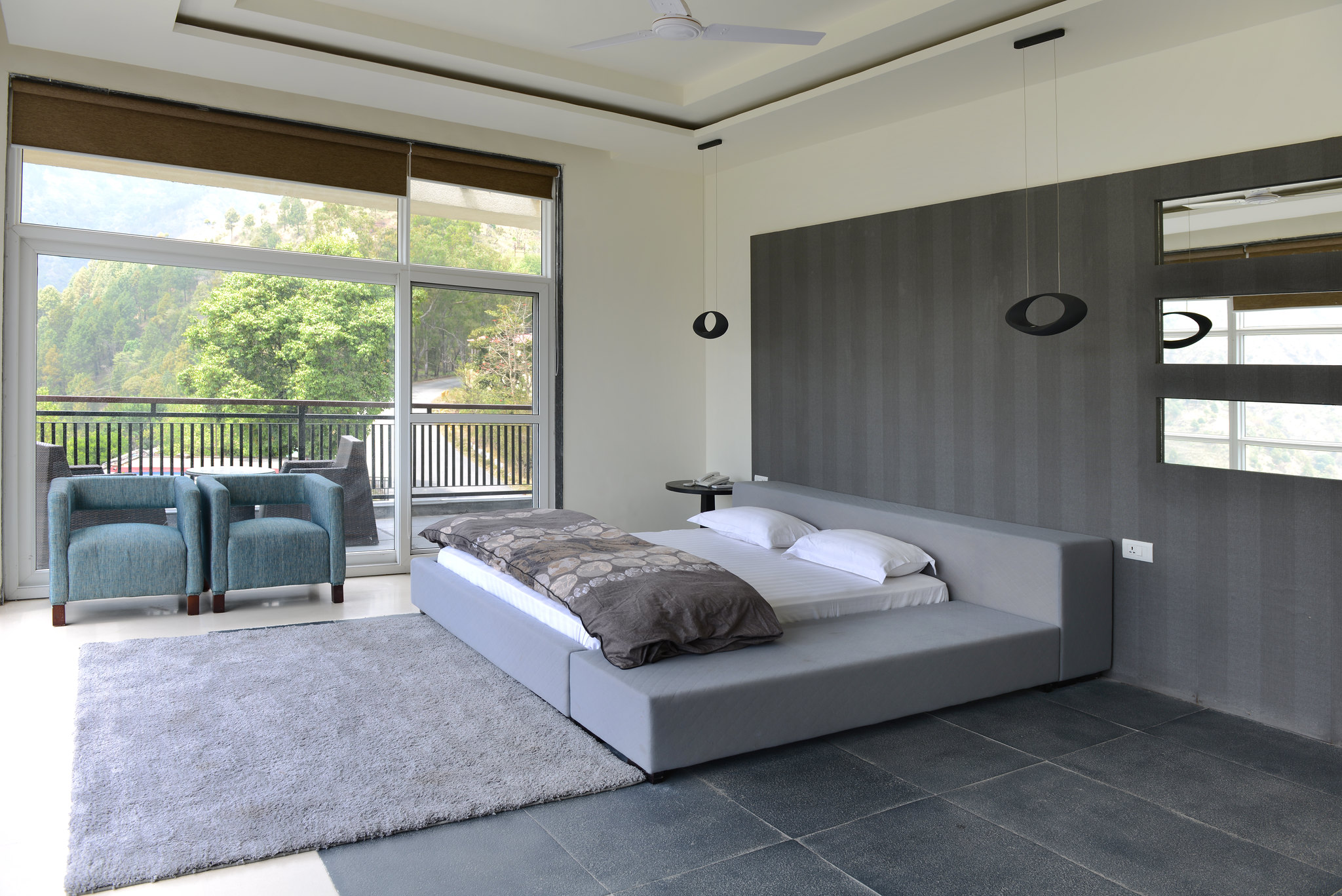 Luxury bedroom suite at Crosswinds